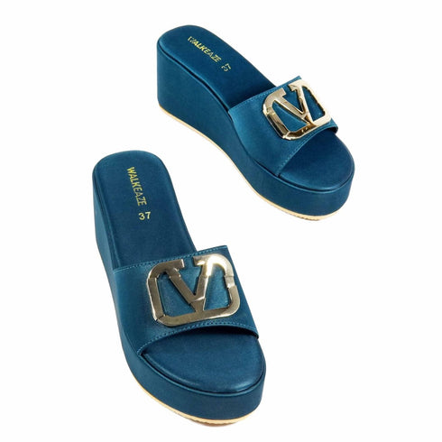 Women Formal Wedge - 75107S - Wedge - Walkeaze